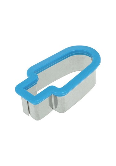 Mavi Yaratıcı Paslanmaz Çelik Bıçak Tart Karpuz Plaka Kalıp Kesici Dilimleme Bıçağı Dondurma Popsicle Şekli Mutfak Aksesuarları