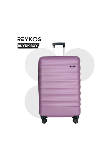 Reykos Rey-way Mürdüm Büyük Boy Valiz Mor