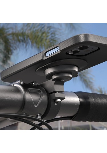 Joyjadehub Bisiklet Telefon Tutucu, Motosiklet Gidon Telefon 1pc