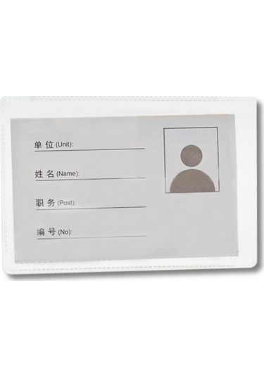 Linea 6.5x9,5 Şeffaf Kimlik-ehliyet Kabı 24794-2 200 Adet