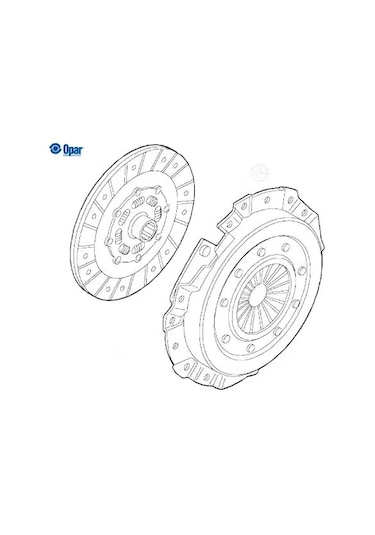 Debriyaj Seti Ducato 2.2 Euro6 46351540 Opar 46351540 Fıat 46352680