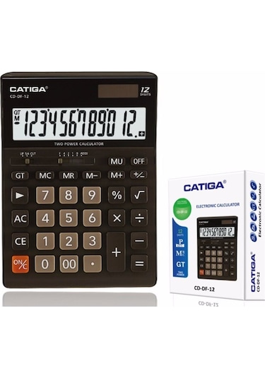 Catiga CD-DF-12 Masaüstü 12 Haneli Hesap Makinesi