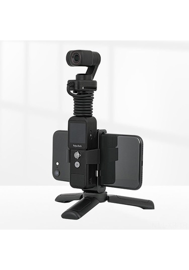 Xiyyadms Feiyu Pocket 2/2s Uyumlu Telefon Tutucu - 6.2-8.5cm Ayarlanabilir, 1/4" Vida Deligi İle Tripod Bağlanabilir, Vlog Ve Video Çekimi İçin Dayanıklı Alüminyum-plastik