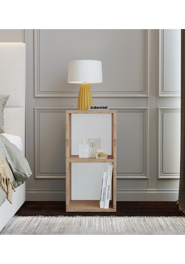 30 Cm Mdf Modern Ahşap Komodin Çok Amaçlı Yan Sehpa