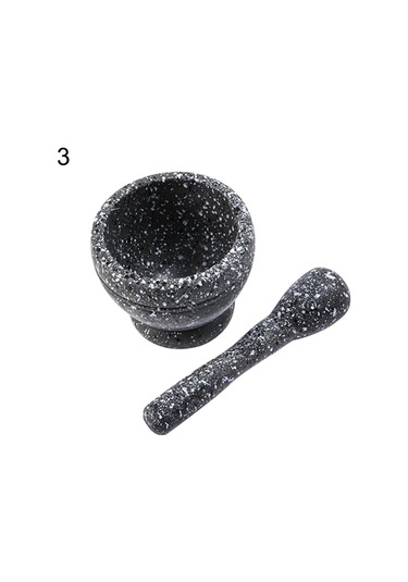 Eddya Sarımsak Ezici Kase Ezme Ev Kırma Kavanoz Harç Havaneli Mutfak Alet