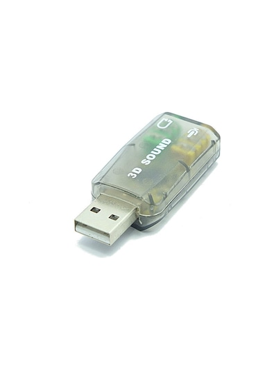 Usb 2.0 Ses Kartı Microfon Ve Kulaklık Çevirici