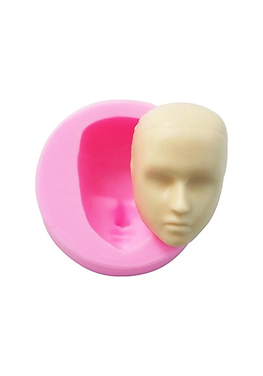 Kek Dıy Araçları Bebek Moda Silikon Dekorasyon Yüz Görsel Pasta Pişirme Kalıbı , Seçenek: 1