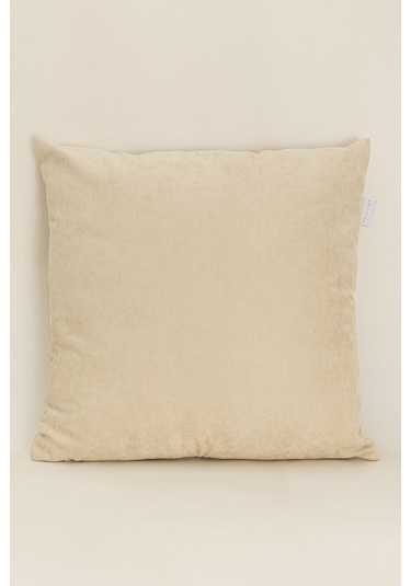 Charm Noel Baba Punch İşleme Bej Kırlent 43x43 35251a Bej