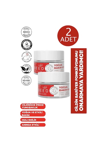 Bee'o Apicare S.o.s Yoğun Bakım Kremi 2 x 15 ML