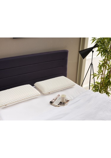 Yaşlanma Karşıtı Yastık Güzellik Yastığı - Beauty Kırışıklık Önleyici Yastık Ortopedik Visko Yastık 1 Adet Çok Renkli