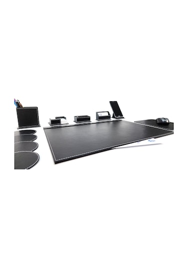 Prozenis Pr508 Siyah Renk Deri Sümen Takımı 8 Parça