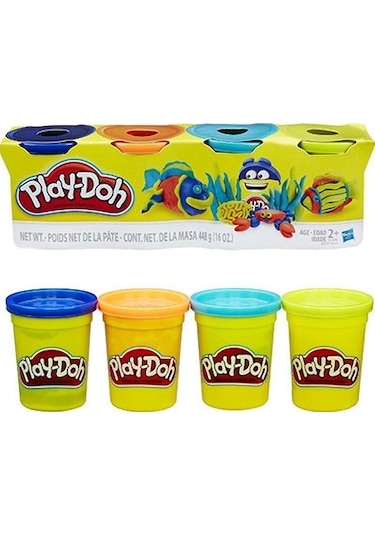 Play-Doh B5517 Oyun Hamuru 4 x 448 G
