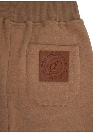 Recycle Pamuk Şardonlu Kışlık Terrosso Erkek Çocuk Eşofman Altı Açık Kahverengi