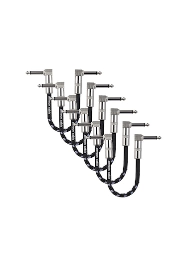 Ammoon 6'lı Paket Gitar Efekt Pedallı Enstrüman Yama