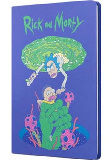 Mabbels Sert Kapak Butik Defter Rick And Morty Mor 80 YP 15x21 DFT-388081 Mor