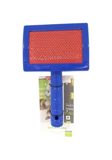 Nunbell İnce Telli Köpek Tarağı L Boy 18 x 12 CM