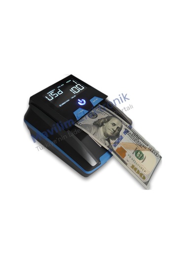 Bill Counter Al-130 F9 Mavi Sahtepara Kontrol Makinesi 9 Ülke Parası