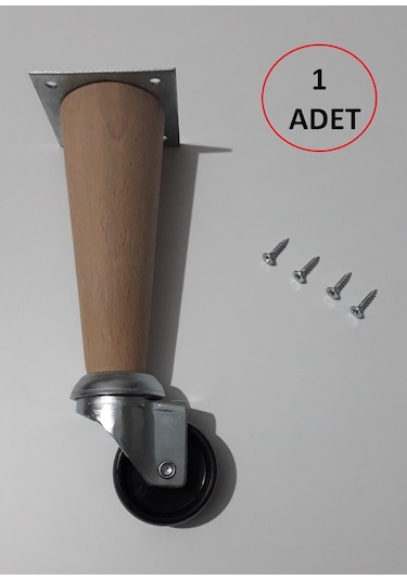 Barermo Barermo 20 Cm Tekerlekli Ayak Sihirli Masa Ayağı,