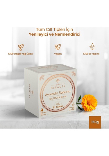 Balen's Beeauty Taş Dövme Baskı Aynısefa Sabunu 150 Gr