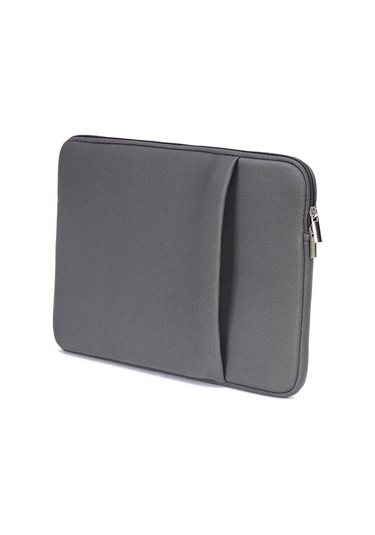Maiyame Gri 11" Ultrabook Dizüstü Bilgisayar Tablet Kılıfı - Antistatik Köpük, Şok Emici, Ön Cep Ve Pürüzsüz Fermuar Diğer