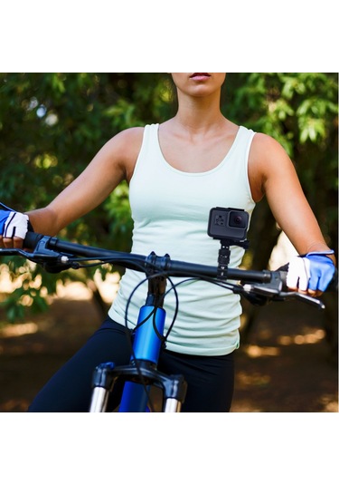 Yifomall 360 Dönebilir Alüminyum Bisiklet Kamera Tutucu - Gopro, Sjcam, Djı Osmo Uyumlu