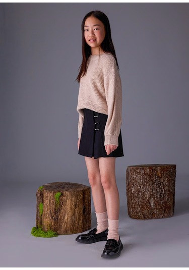 Mayoral Kız Çocuk Şort Etek 7907 Siyah