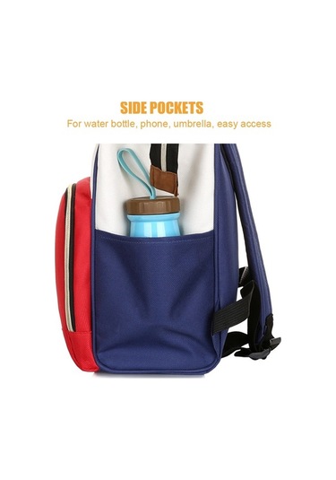 Novahub Moveevo Anne-baba İçin Çok Fonksiyonlu Su Geçirmez Seyahat Sırt Çantası Kırmızı