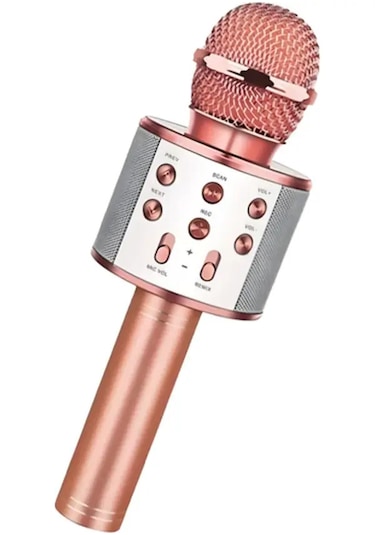 Bt Karaoke Mikrofon-rose Gold