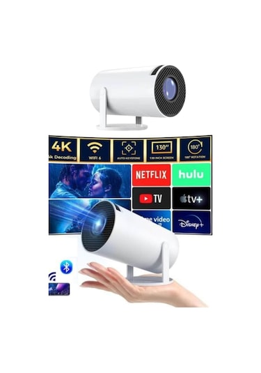 Full Hd Mini Ayaklı Ev Projeksiyon
