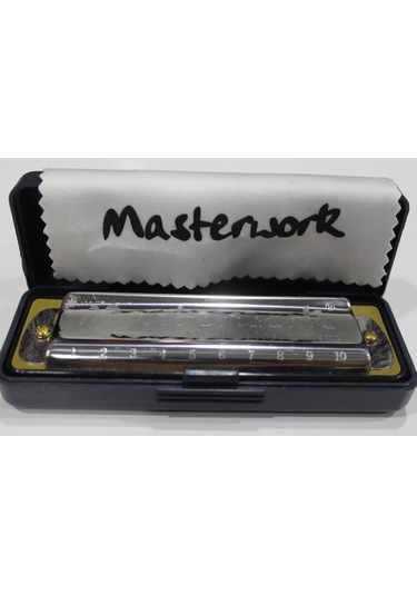 Masterwork 10 Delik C Chromatic Metal Kasa Özel Kutulu Mızıka