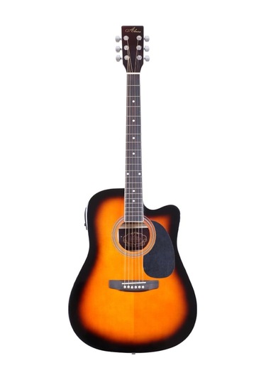 Almira F650N-Sbc Sunburst Elektro  Akustik Gitar