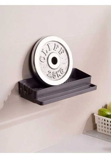 Vkarman Duvara Monte Edilebilir, Kendinden Yapışkanlı Mutfak Lavabo Düzenleyicis 458678872 Koyu Gri