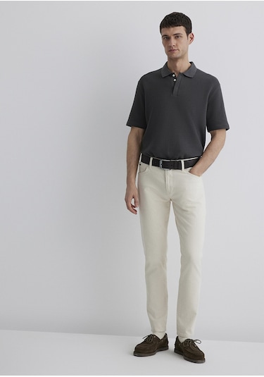 Mavi - Milan Classic Denim Ekru Jean Pantolon 0081087654 Ekru