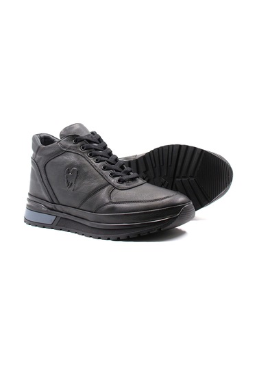 Hakiki Deri Kürklü Erkek Casual Bot 856kma3292 001