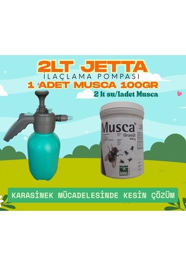 Jetta 2lt Pompası - Musca Sp 100gr Karasinek - Arı H...