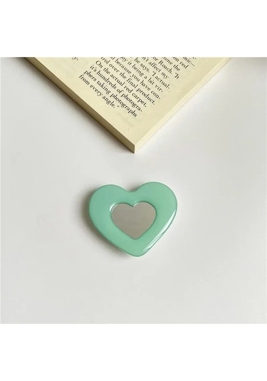 Goldenqian Sevimli Ayna Lale Çiçek Katlanır Cep Telefonu Tutma Tutucu Soket Cep Desteği Ipones İçin Parmak Yüzük Griptok Genişleyen Standı 10 10