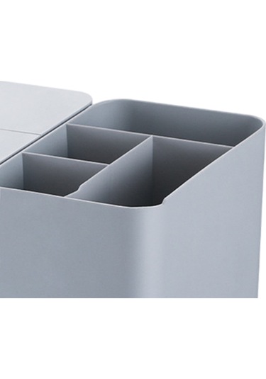 Suntek Çok Fonksiyonlu Akıllı İndüksiyon Saklama Kutusu Ofis Gri + Usb