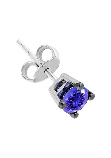 Sirius Tanzanit Tektaş Erkek Küpesi 0823E0047