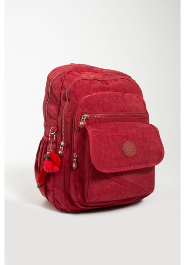 Ultra Hafif Çok Cepli Su Geçirmez Okul Çantası Laptop, Notebook, Okul, Spor, Seyahat Kırmızı Tyc2a700f3b9270606-3 Kirmizi