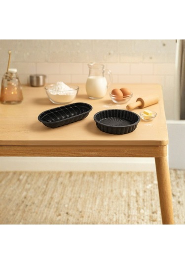 Safir İkili Tart - Baton Kalıbı Siyah