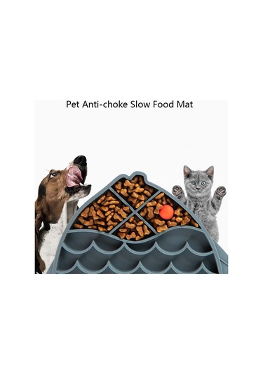 Sones Evcil Hayvan Kedileri Ve Köpekleri Silikon Yavaş Yemek Matı Boğulma Önleyici Kase