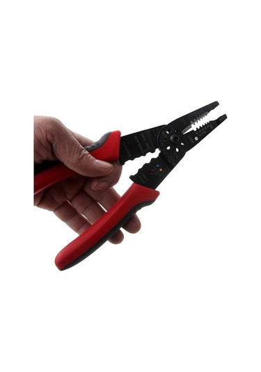 Didadodo Çok Renkli 50 Çelik Kablo Soyma Ve Pense Aleti - Profesyonel Elektrikçi Ekipmanı Çok Renkli