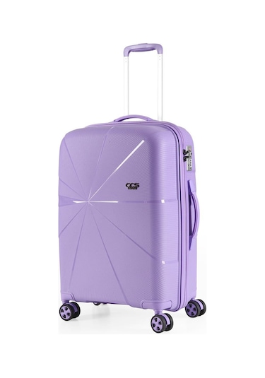 Ççs 5264 Polipropilen Orta Boy Valiz Mor