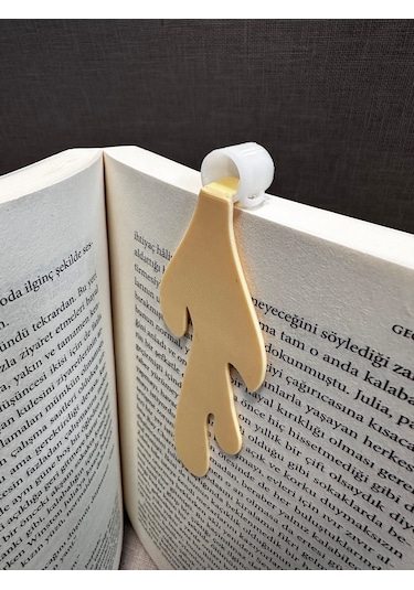 Latte Kitap Ayracı Kitap Ayracı - Kitap - Kahve - Modern