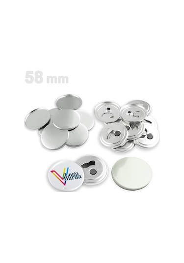 58 Mm Buton Açacak Sarf Vg58bams 100 Adet