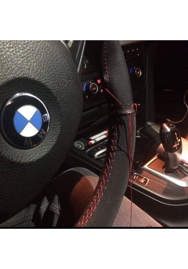 Eraks Car Accesorıes Karbon Alcantra Dikişli Direksiyon Kılıfı