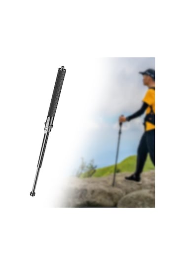 Suntek Trekking Direği Teleskopik Taşınabilir Çubuk 26-inç Siyah