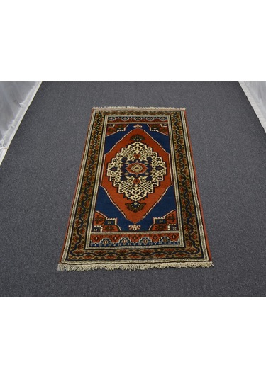 Zehra Abla Halı El Dokuma Kirman Nadide Çeyizlik Aksaray Taşpınar Yün Halı 5305 Renkli