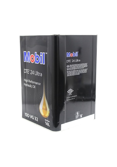 Mobil Dte 24 Ultra Iso Vg 32 Üstün Performanslı Hidrolik Yağı 16 L