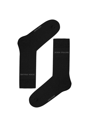 John Frank Uzun Çorap Siyah-Std Siyah